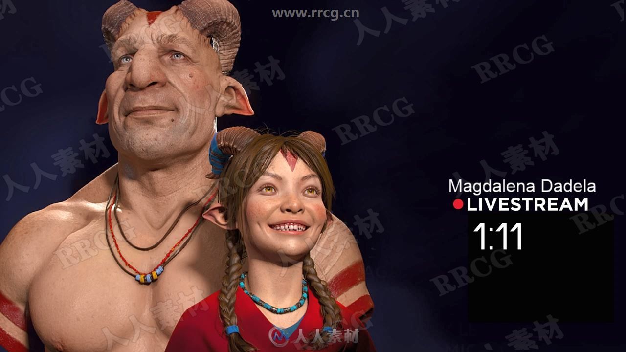 Substance制作写实3D角色模型贴图视频教程 Substance Painter 第2张